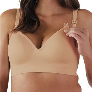 Bravado Designs Plunge Wireless Nursing/Maternity Bra - Large